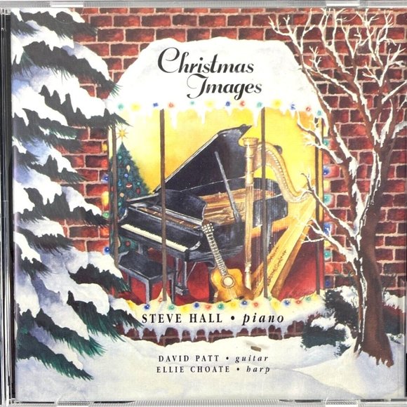 Steve Hall David Patt Ellie Choate Christmas Images CD 1995 Classical Piano Harp - Picture 1 of 4